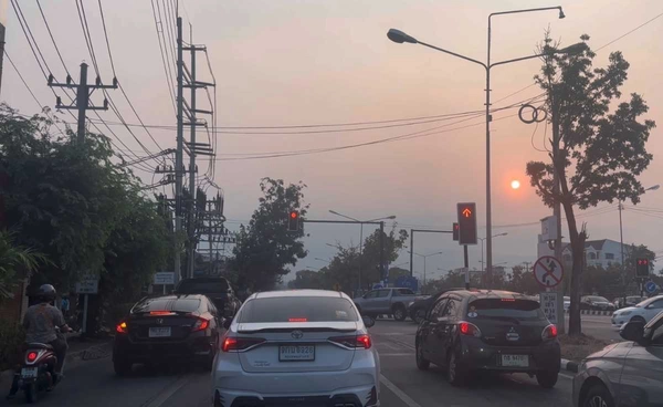 ฝนตกช่วยดับไฟป่า-ลดฝุ่นเมืองลำปาง 