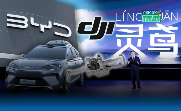 "BYD" เปิดตัวโดรนติดตั้งบนรถ เอาชนะสงครามราคา l การตลาดเงินล้าน