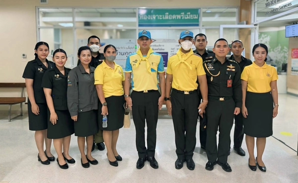 "กองทัพบก" ส่งกำลังพลร่วมบริจาคโลหิต เฉลิมพระเกียรติกรมสมเด็จพระเทพฯ ครบ 70 พรรษา 