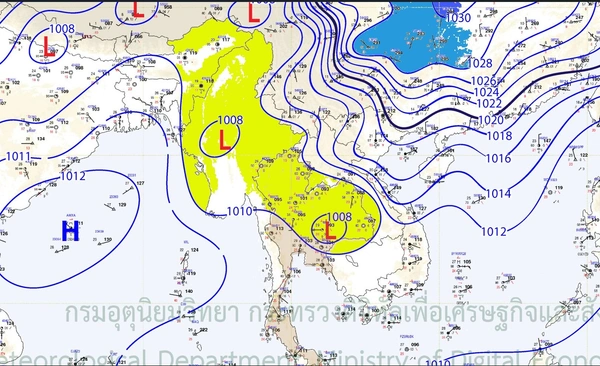 ลมหนาวเดือนมี.ค. ทำอีสานเย็นลง 3-6 องศาฯ หลังพายุฤดูร้อน