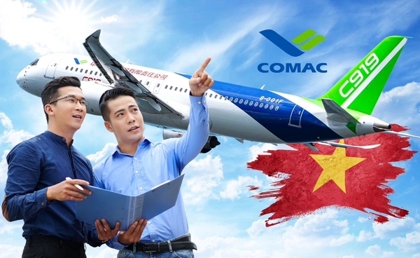 เวียดนามจ่ออนุมัติเครื่องบินจีน COMAC