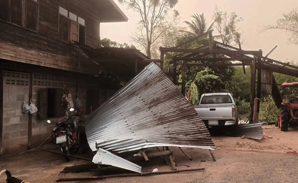 พายุฤดูร้อนถล่ม! ปภ. อัปเดตยังประสบภัย 3 จังหวัด กระทบ 71 ครัวเรือน