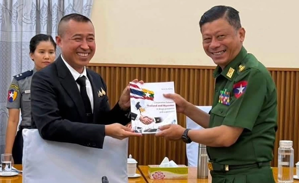 ไทย-เมียนมา ยกระดับความร่วมมือปราบยาเสพติดข้ามชาติ