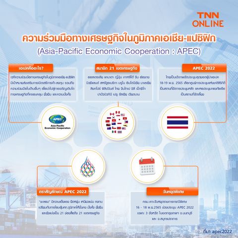 APEC 2022 เอเปค คืออะไร? มีความสำคัญอย่างไร ไทยเป็นเจ้าภาพจัดประชุม