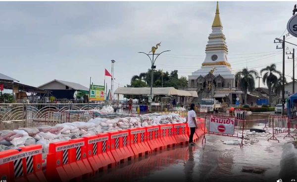 น้ำโขงล้นท่วม 4 อำเภอชายแดนนครพนม ส่วนอุบลฯ ตั้งศูนย์อพยพรับมือ