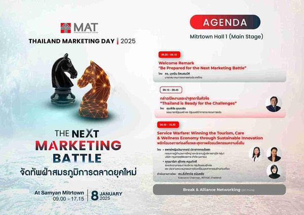 Thailand Marketing Day 2025 The Next Marketing Battle จัดทัพฝ่าสมรภูมิการตลาดยุคใหม่