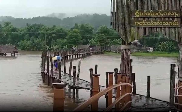 ระดับน้ำปายวิกฤตหลังฝนตกหนัก