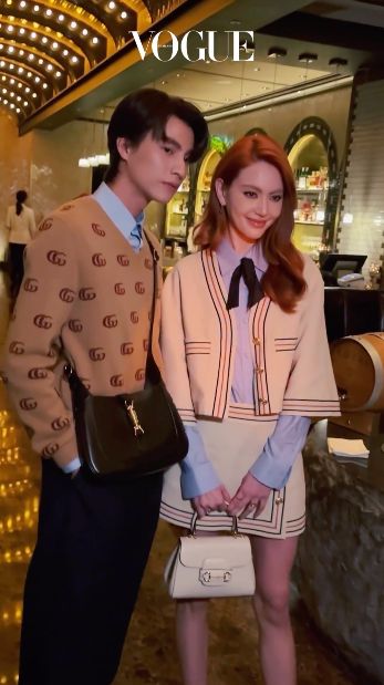 'กลัฟ คณาวุฒิ - ใหม่ ดาวิกา'!! หล่อสวยสุดคูลร่วมดินเนอร์ต้อนรับ ก่อนชมโชว์ GUCCI ที่กรุงโซล