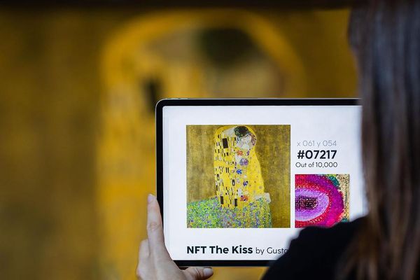 ภาพศิลปะเลื่องชื่อ ‘The Kiss’ แบบ NFT เปิดให้ประมูลรับวันวาเลนไทน์