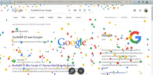 27 กันยายน วันเกิด Google เปิดที่มาทำไมถึงใช้ชื่อ กูเกิล