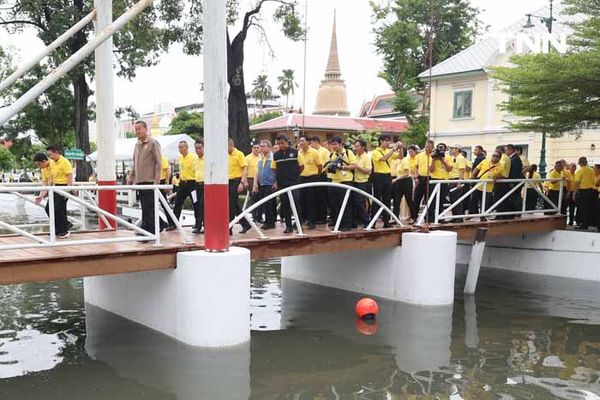 นายกฯ ลงพื้นที่ตรวจโครงการ พัฒนาคู คลอง บำบัดน้ำเสีย ในเกาะรัตนโกสินทร์ฯ