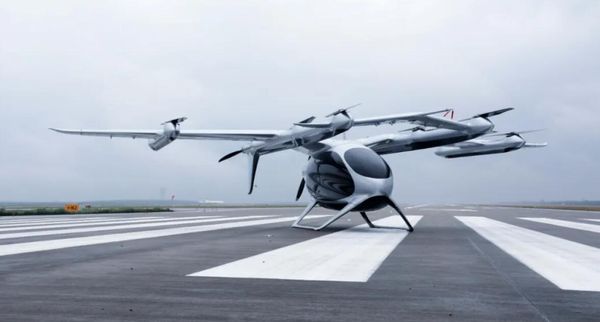 AutoFlight บริษัทจากจีนทดสอบบิน eVTOL ที่สนามบินเซี่ยงไฮ้ผู่ตงสำเร็จ 