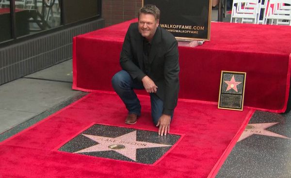 “Blake Shelton” ได้รับดวงดาว  “Hollywood Walk of Fame”