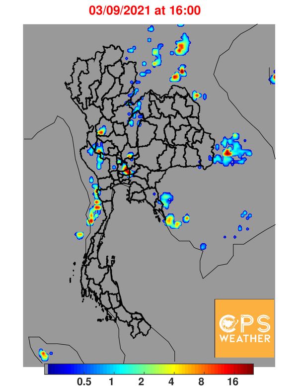 สภาพอากาศวันนี้ ช่วงเวลาไหน ฝน ตกหนัก-เบาเช็กเลย!