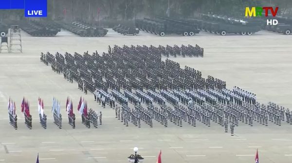 รัฐบาลทหารเมียนมาประกาศสงบศึกกับกลุ่มติดอาวุธ 1 เดือน