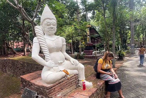 สยบดรามา! บูรณะรูปปั้นยักษ์โบราณ 500 ปีที่วัดอุโมงค์ ศิลปากรแจงต้อง ‘ฟื้นคืนสภาพ’