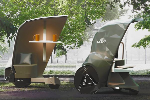 KIA Pod ยานพาหนะแห่งอนาคต เดินทางอัตโนมัติ ทำงานไปด้วยได้แบบไร้รอยต่อ