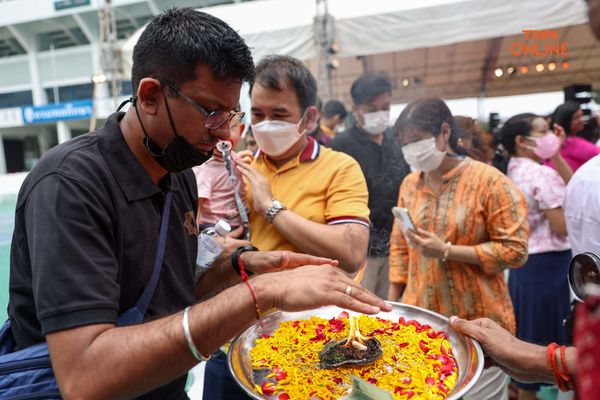 เทศกาล‘คเณศจตุรถี’ ผู้ศรัทธาร่วมฉลองวันประสูติพระพิฆเนศ