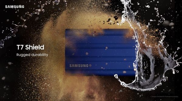 SSD ขนาดเท่าบัตรเครดิต กันน้ำและฝุ่นจาก Samsung