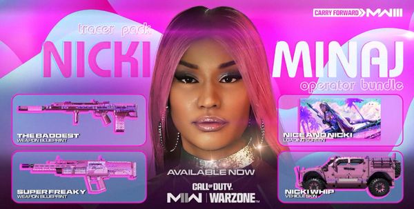 “Nicki Minaj” กลายเป็นตัวละครสุดแซ่บในเกมดัง 'Call of Duty' (มีคลิป) 