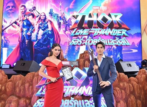 ‘ณเดชน์ ควง ญาญ่า’ พร้อม 3 ศิลปินสาวกมาร์เวล ร่วมงานเปิดตัวภาพยนตร์ Thor: Love and Thunder