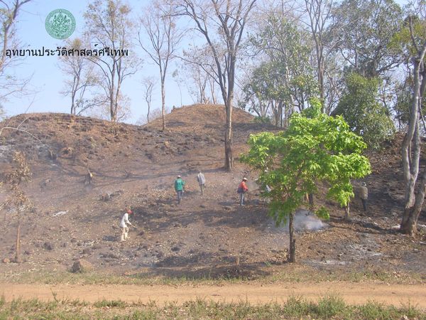 เมืองโบราณศรีเทพ เปิดภาพประวัติศาสตร์ เขาคลังนอก ช่วงขุดค้นปี 2551