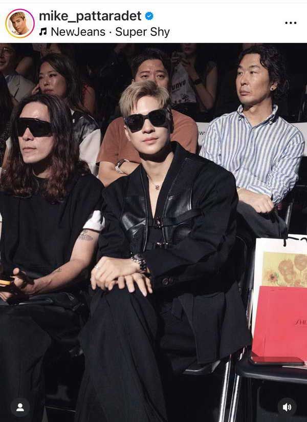  ไมค์ ภัทรเดช ทำถึง! ลุคไฮแฟชั่นชม SEOUL FASHION WEEK 2025 SS ที่เกาหลีใต้