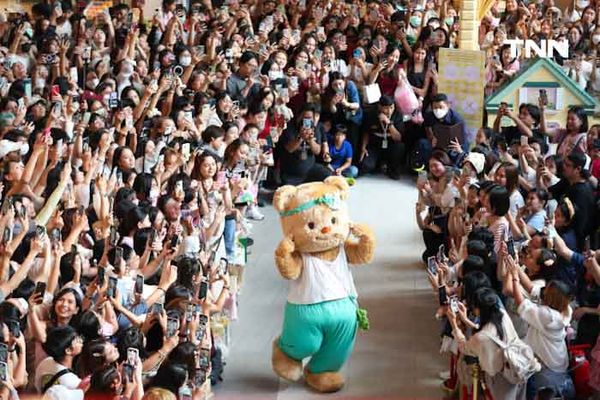 แฟนคลับแน่นห้างแทบแตก “หมีเนย” มาสคอตสุดฮอตสัญชาติไทย