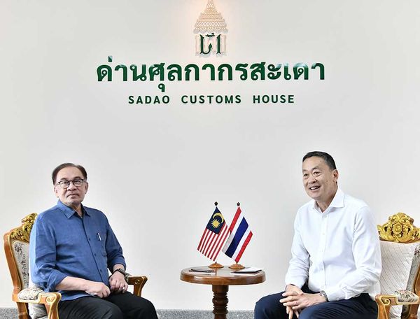 ประมวลภาพ นายกรัฐมนตรีไทย-มาเลเซีย ร่วมหารือทวิภาคีพัฒนาพื้นที่ชายแดน