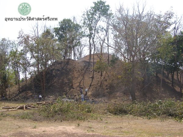 เมืองโบราณศรีเทพ เปิดภาพประวัติศาสตร์ เขาคลังนอก ช่วงขุดค้นปี 2551