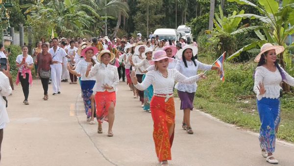 อัญเชิญพระบรมสารีริกธาตุ วัดคีรีวงศ์ธรรมาราม จ.สุราษฎร์ฯ