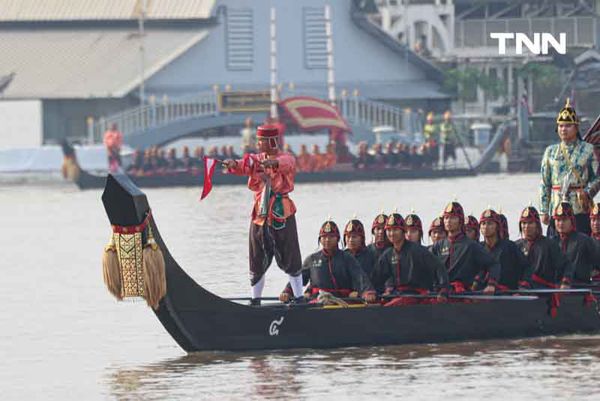 ซ้อมใหญ่เสมือนจริงครั้งแรก ขบวนพยุหยาตราทางชลมารค ในพระราชพิธีเสด็จพระราชดำเนินถวายผ้าพระกฐิน ณ วัดอรุณราชวรารามราชวรวิหาร 