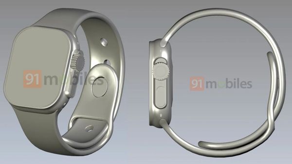 หลุดภาพนาฬิกา Apple Watch Pro จากโปรแกรมดีไซน์ CAD มีปุ่มใหญ่ขึ้น  