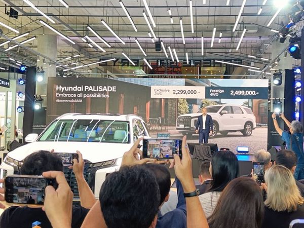 เปิดตัว Hyundai PALISADE รถยนต์ D-SUV ระดับพรีเมียม ราคาเริ่ม 2.299 ล้านบาท