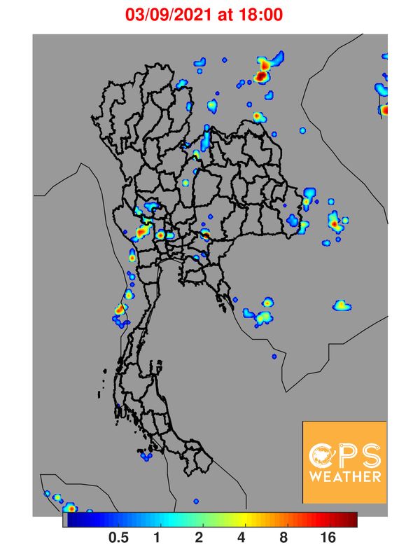 สภาพอากาศวันนี้ ช่วงเวลาไหน ฝน ตกหนัก-เบาเช็กเลย!