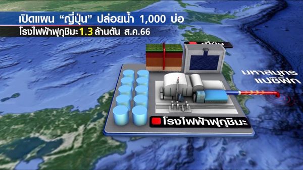 “น้ำปนเปื้อนกัมมันตรังสี”  โรงไฟฟ้านิวเคลียร์ “ฟุกุชิมะ”ปลอดภัย?  