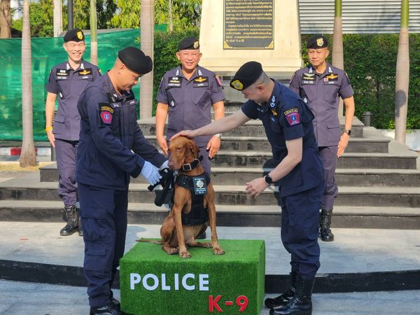 น้องทำดี! ติดยศตำรวจตรี “สุนัข K-9” คลี่คดีดัง“น้องชมพู่-ไอซ์หีบเหล็ก”