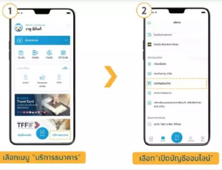 อัปเดตแอปฯธนาคาร เปิดบัญชีออนไลน์แบบไม่เสียค่าธรรมเนียม