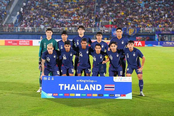 ช้างศึก อัด ฟิลิปปินส์ 3-1 ลิ่วรอบชิงชนะเลิศ คิงส์ คัพ 2024