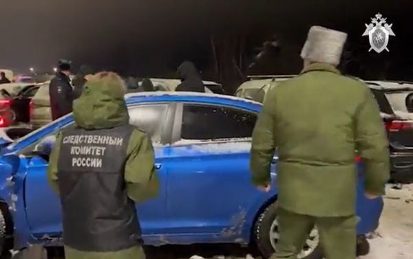 หิมะตกหนัก! เปิดภาพรถชนกัน 50 คันรวดในรัสเซีย เสียชีวิต 4 ราย