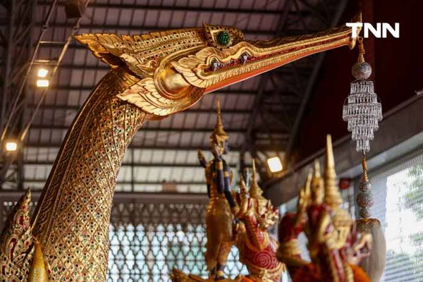 กองทัพเรือจัดพิธีบวงสรวง เรือพระราชพิธี ในพระราชพิธีทรงบำเพ็ญพระราชกุศลถวายผ้าพระกฐินโดยขบวนพยุหยาตราทางชลมารค