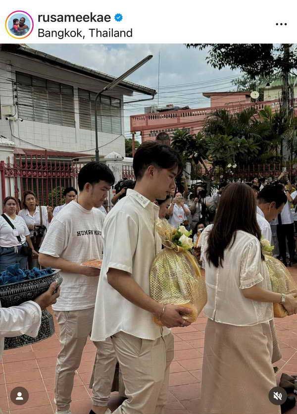 มิว ศุภศิษฏ์ เข้าพีธีอุปสมบทแล้ว ครอบครัวและแฟนคลับร่วมอนุโมทนาบุญ