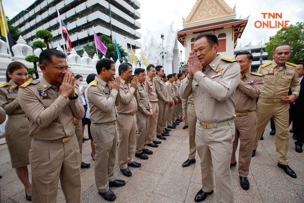 อนุทินเข้ามหาดไทยวันแรก เตรียมทำงานทันที บำบัดทุกข์ บำรุงสุข ปชช.