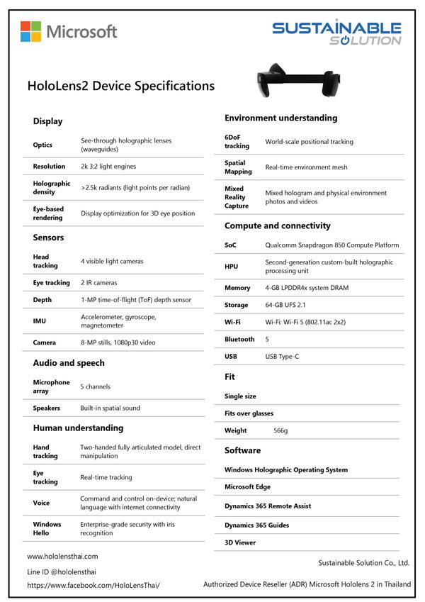 มูลค่าบริษัท Microsoft ทะลุ 2  ล้านล้านดอลลาร์ พร้อมวางจำหน่าย HoloLens 2 ในไทย !!