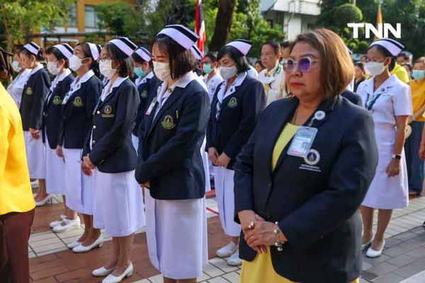 8 ปี วันนวมินทรมหาราช ศิริราชน้อมรำลึกในพระมหากรุณาธิคุณ เนื่องในวันคล้ายวันสวรรคต พระบาทสมเด็จพระบรมชนกาธิเบศร มหาภูมิพลอดุลยเดชมหาราช บรมนาถบพิตร