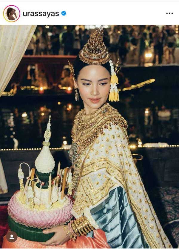 นางนพมาศ ญาญ่า อุรัสยา สุดงดงาม ร่วมขบวนแห่ทางน้ำ ลอยกระทง 2567