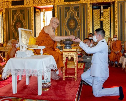 สมเด็จพระสังฆราช เป็นประธาน พิธีเบิกเนตรพระนิรโรคันตราย(จำลอง) พระประจำเนติบัณฑิตยสภา