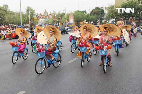 ฉลองเทศกาลสงกรานต์ยิ่งใหญ่ พาเหรดมหาสงกรานต์สะท้อนอัตลักษณ์ซอฟต์พาวเวอร์ไทย