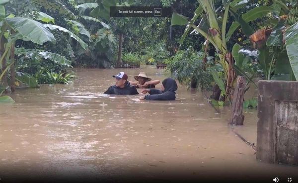 แม่น้ำวัง ล้นท่วมชุมชน จ.ลำปาง บางจุดสูงกว่า 2 เมตร