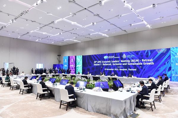 APEC 2022 ผู้นำเขตเศรษฐกิจเอเปคเห็นพ้องแนวคิด สมดุล ครอบคลุม และยั่งยืน